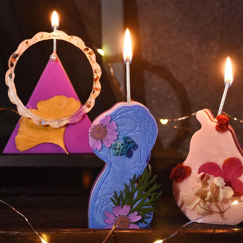 30Pcs เทียนต่ำควัน Pre-Waxed D - Candle Making Ingredients บทวิจารณ์และราคา