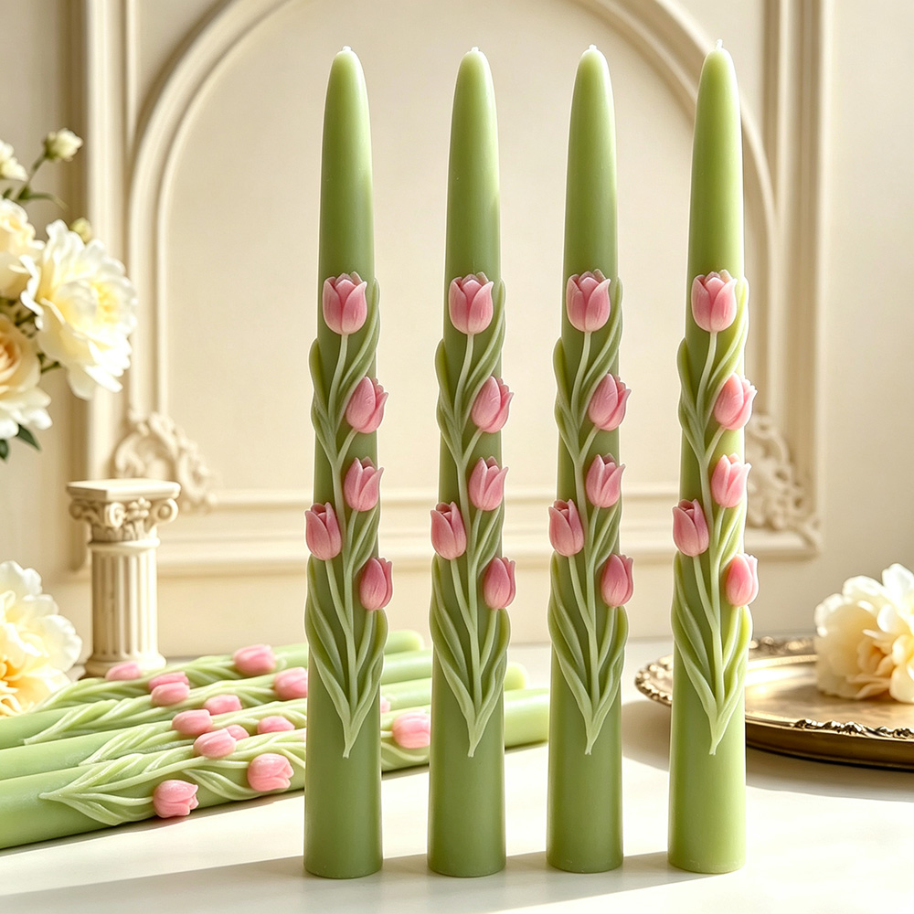 แม่พิมพ์ซิลิโคนเทียนแท่งยาวลาย - Candle Making Party บทวิจารณ์และราคา