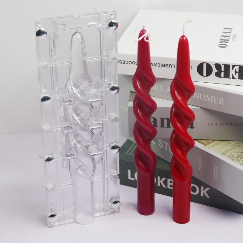 Twisted Stripe คอลัมน์อะคริลิค - Candle Making Supplies Wholesale บทวิจารณ์และราคา