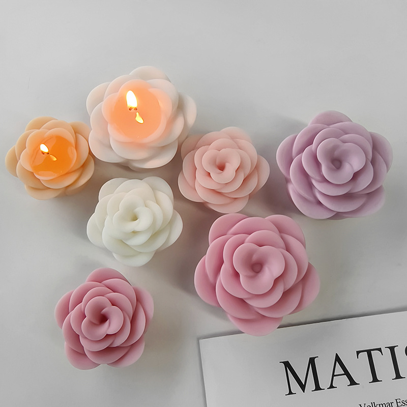 DIY Rose ดอกไม้แม่พิมพ์ซิลิโคน - Candle Making Books For Beginners บทวิจารณ์และราคา