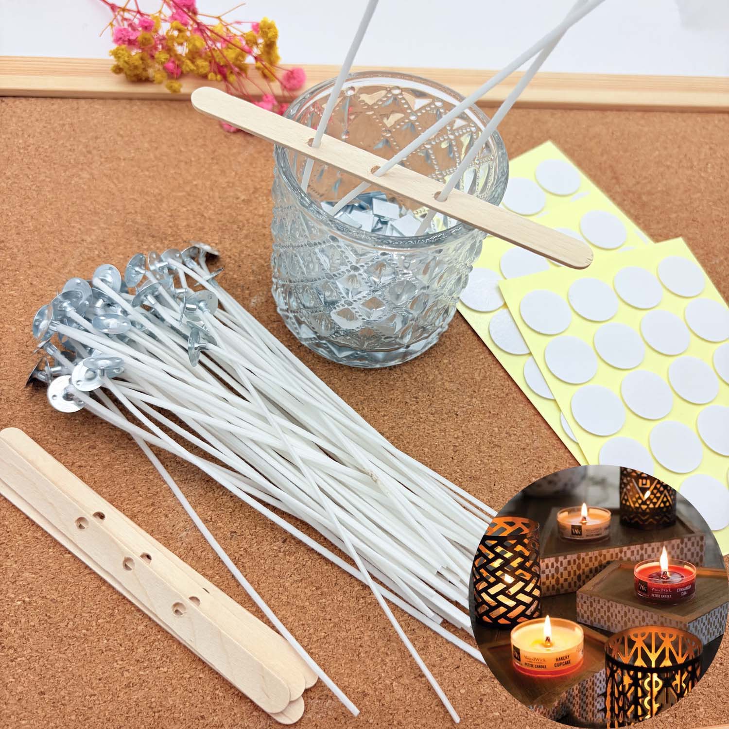 ชุดทำเทียน DIY 1 ชุด พร้อมไส้เ - Candle Making Ingredients บทวิจารณ์และราคา