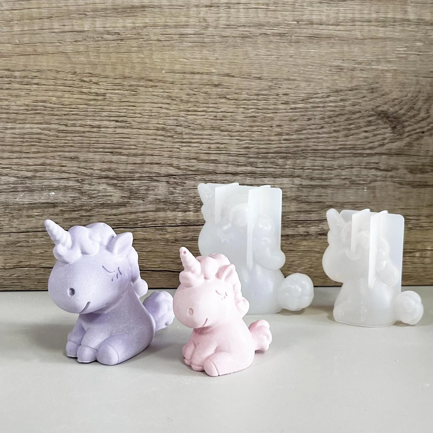 3D เรขาคณิตซิลิโคนยูนิคอร์นแมว - Candle Making Supplies Wholesale บทวิจารณ์และราคา