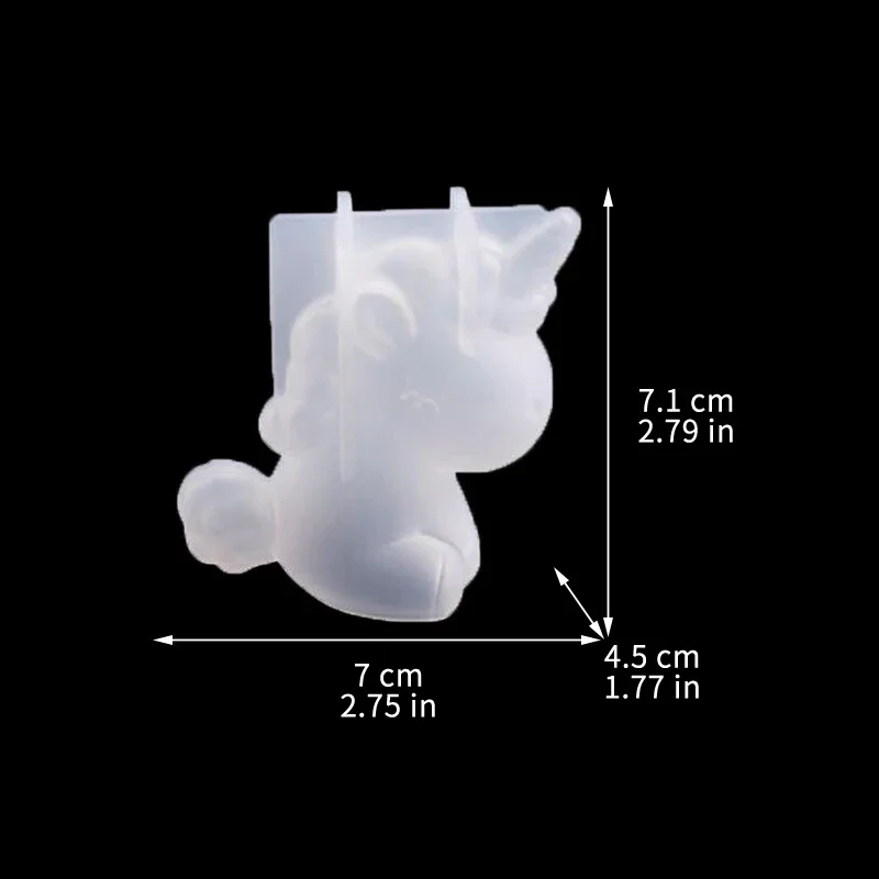 3D เรขาคณิตซิลิโคนยูนิคอร์นแมว - Candle Making Supplies Wholesale บทวิจารณ์และราคา