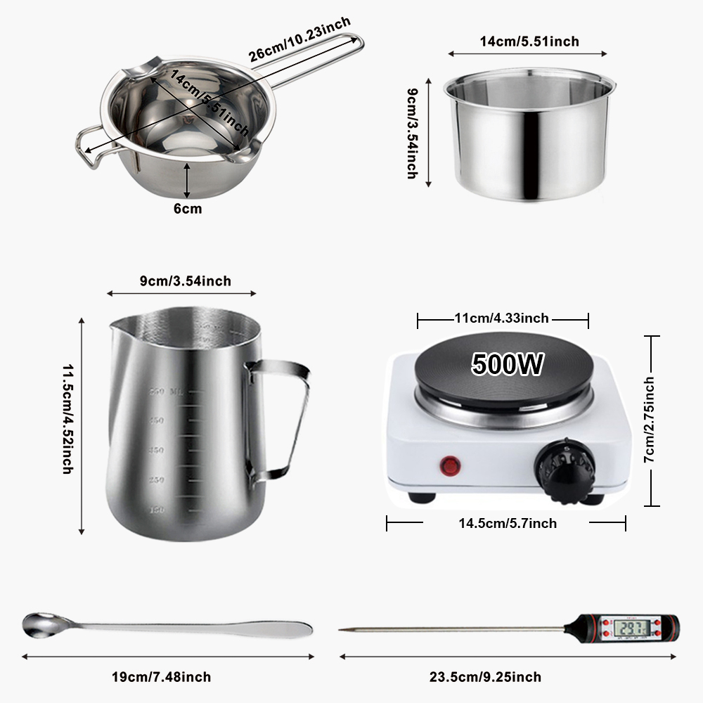 ชุดเครื่องมือหัตถกรรมเทียน DIY - Candle Making Ingredients บทวิจารณ์และราคา
