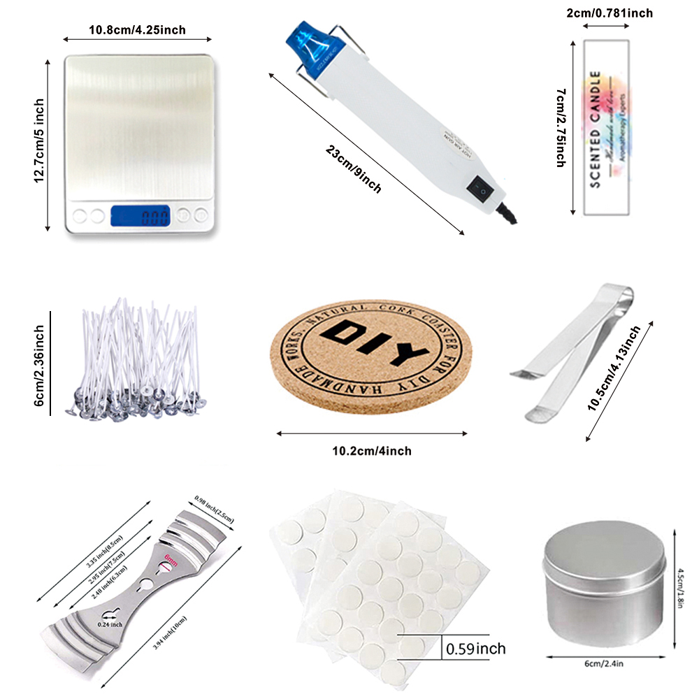 ชุดเครื่องมือหัตถกรรมเทียน DIY - Candle Making Ingredients บทวิจารณ์และราคา