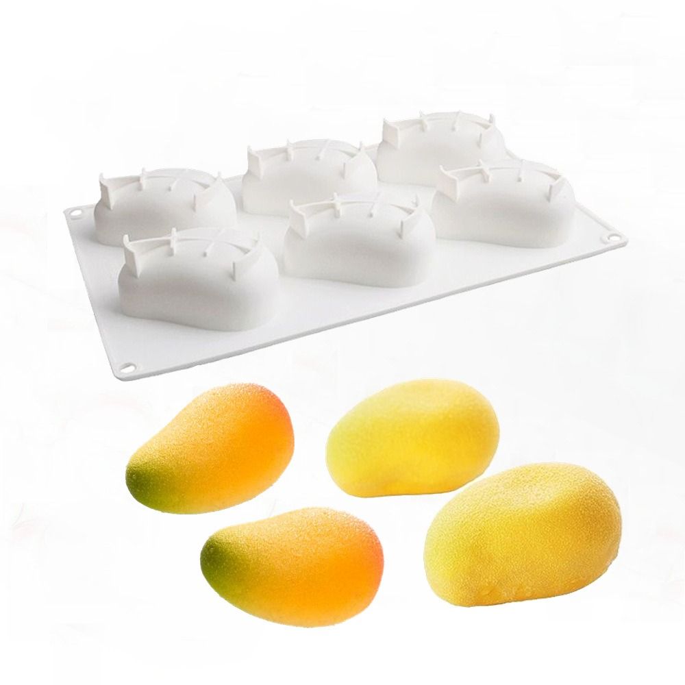 แม่พิมพ์เค้กรูปมะม่วง 6 ช่อง ป - Candle Making Things บทวิจารณ์และราคา