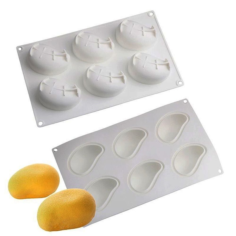 แม่พิมพ์เค้กรูปมะม่วง 6 ช่อง ป - Candle Making Things บทวิจารณ์และราคา
