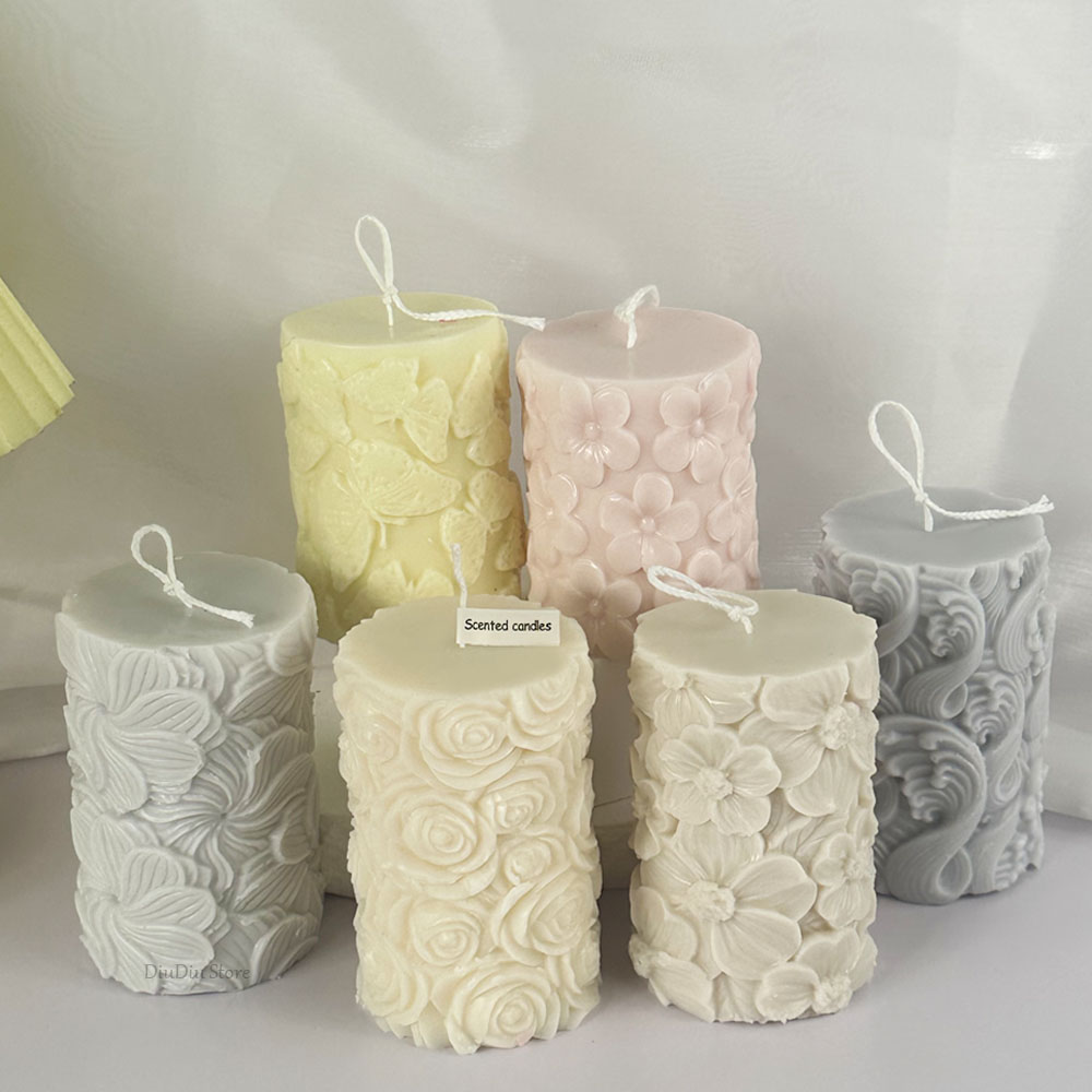 ดอกไม้ผีเสื้อเสาซิลิโคนเทียนแม - Candle Making Party บทวิจารณ์และราคา