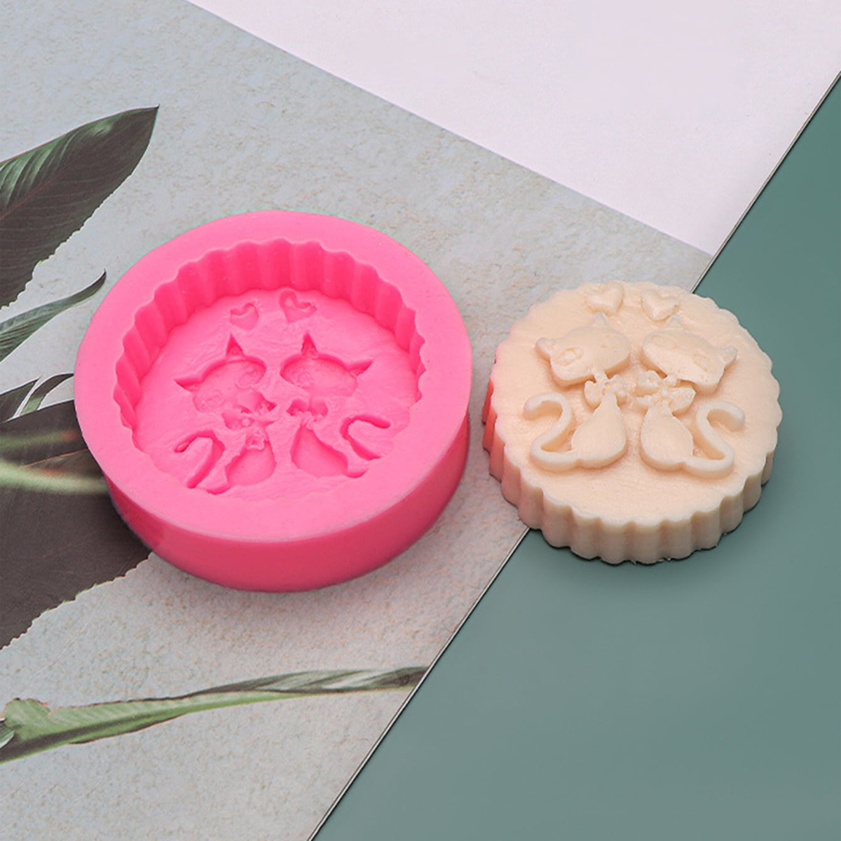 แม่พิมพ์สบู่ซิลิโคนรูปแมว 1 ชิ - Candle Making Ingredients บทวิจารณ์และราคา