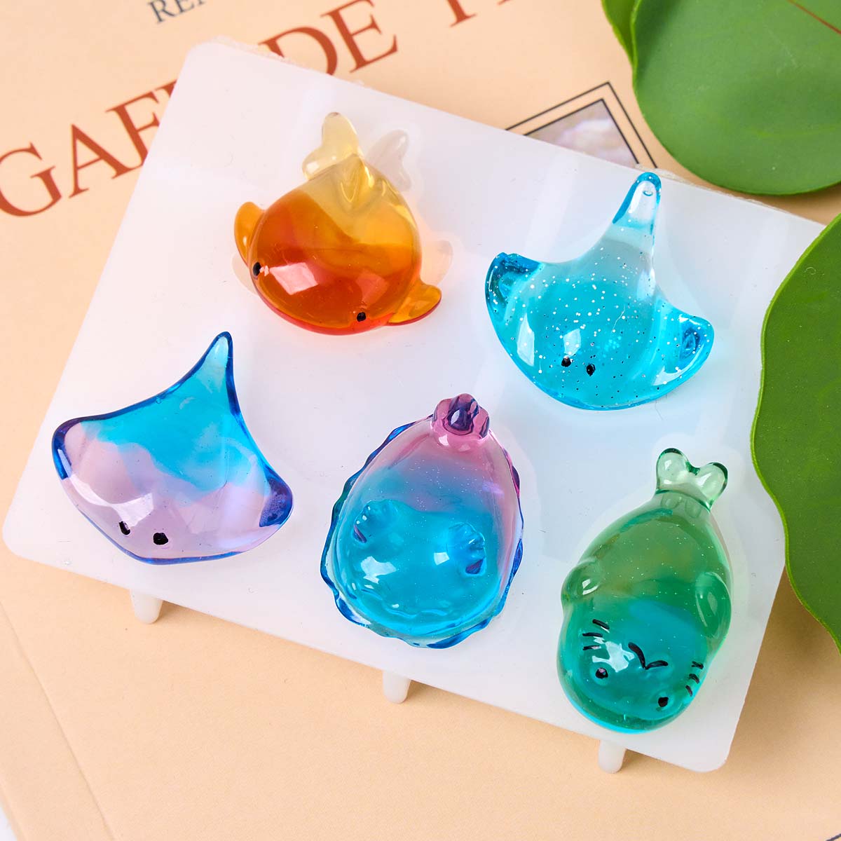 แม่พิมพ์ซิลิโคนรูปปลากระเบน 3  - Candle Making Things บทวิจารณ์และราคา