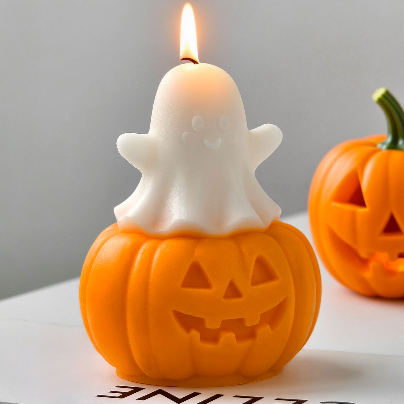 ฮาโลวีน Ghost ฟักทองแม่พิมพ์ซิ - Candle Making Books For Beginners บทวิจารณ์และราคา