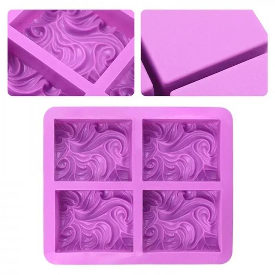 แม่พิมพ์ซิลิโคนรูปดอกไม้ 4 ช่อ - Candle Making Supplies Wholesale บทวิจารณ์และราคา