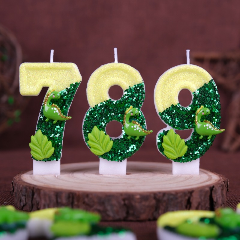 เทียนวันเกิดตัวเลข 0-9 ใหม่ ดี - Candle Making Things บทวิจารณ์และราคา