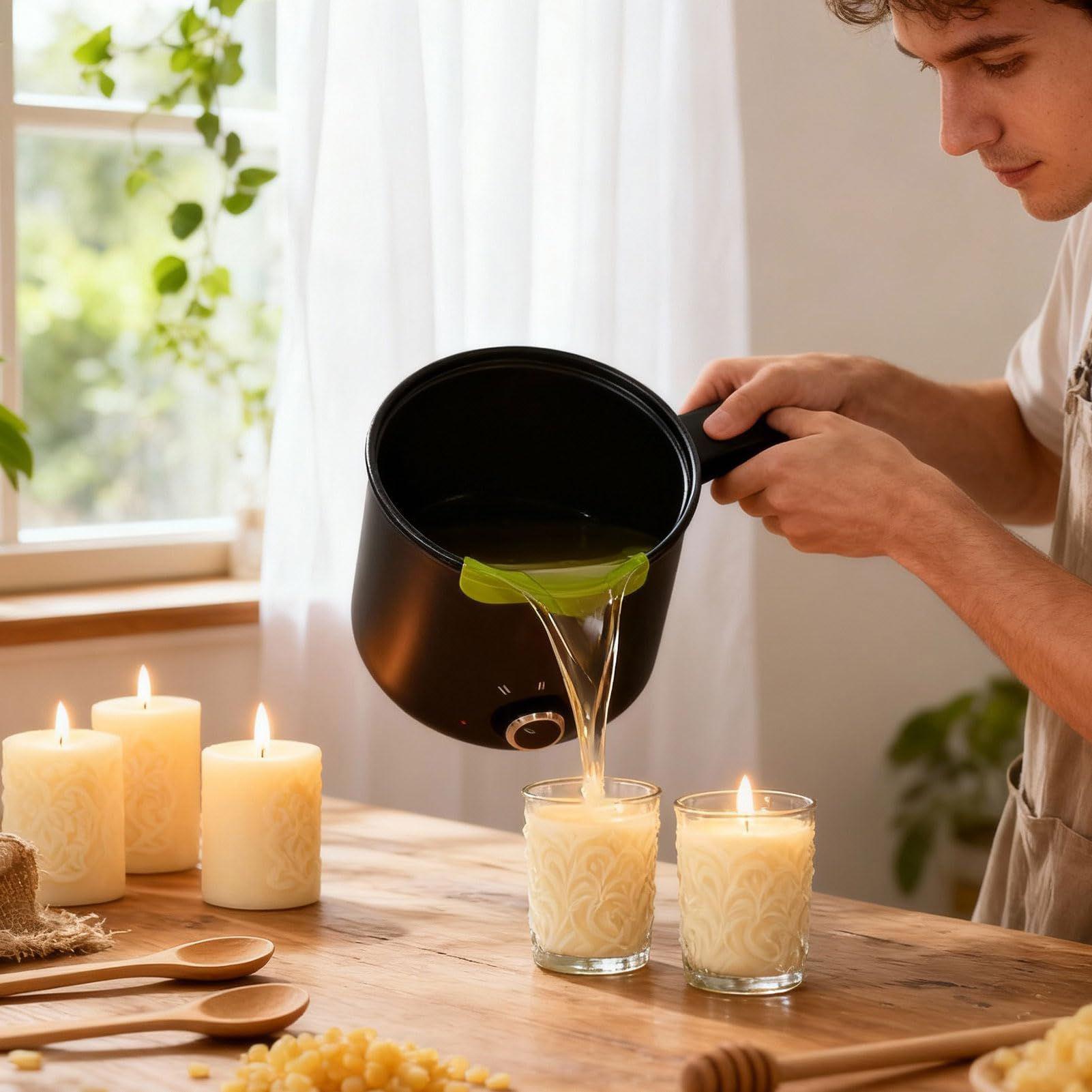 หม้อหลอมเทียน 1.5 ลิตร ขนาดใหญ - Candle Making Things บทวิจารณ์และราคา