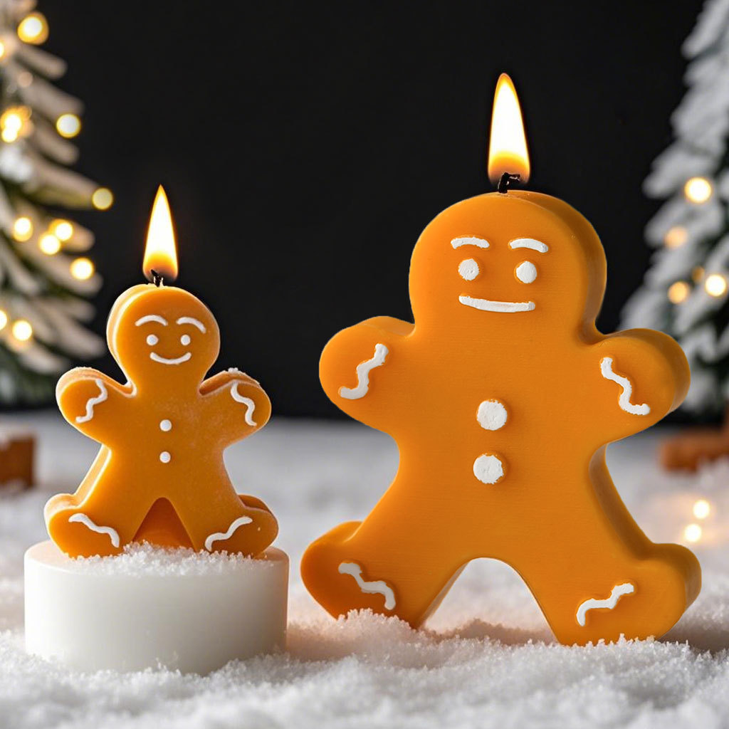 DIY การ์ตูน Gingerbread Man ซิ - Candle Making Party บทวิจารณ์และราคา