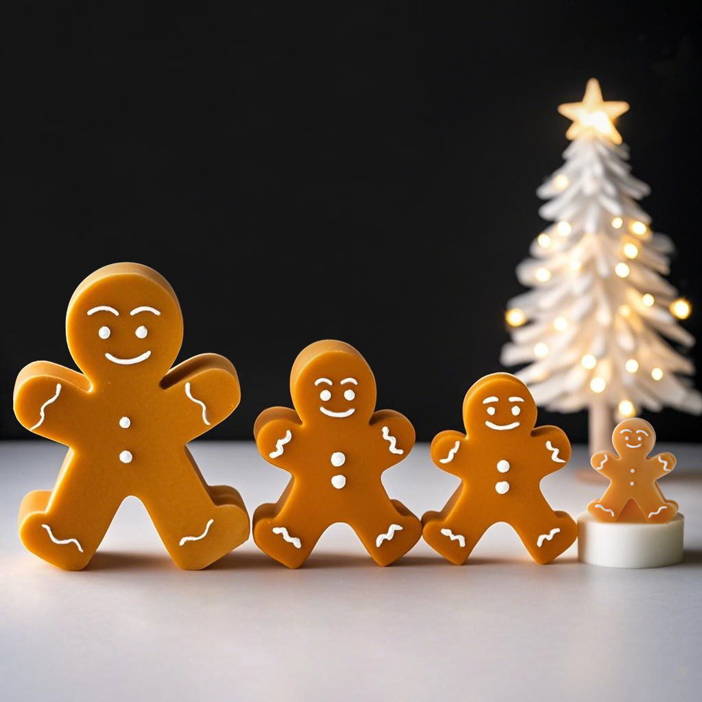 DIY การ์ตูน Gingerbread Man ซิ - Candle Making Party บทวิจารณ์และราคา