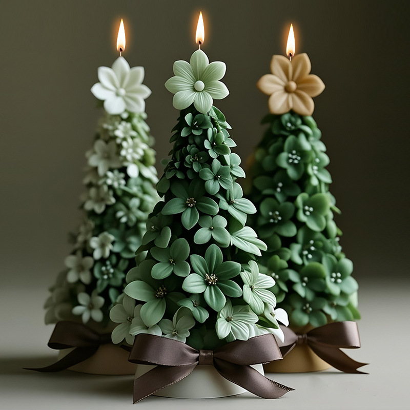 แม่พิมพ์ซิลิโคนเทียนรูปต้นคริส - Candle Making Party บทวิจารณ์และราคา